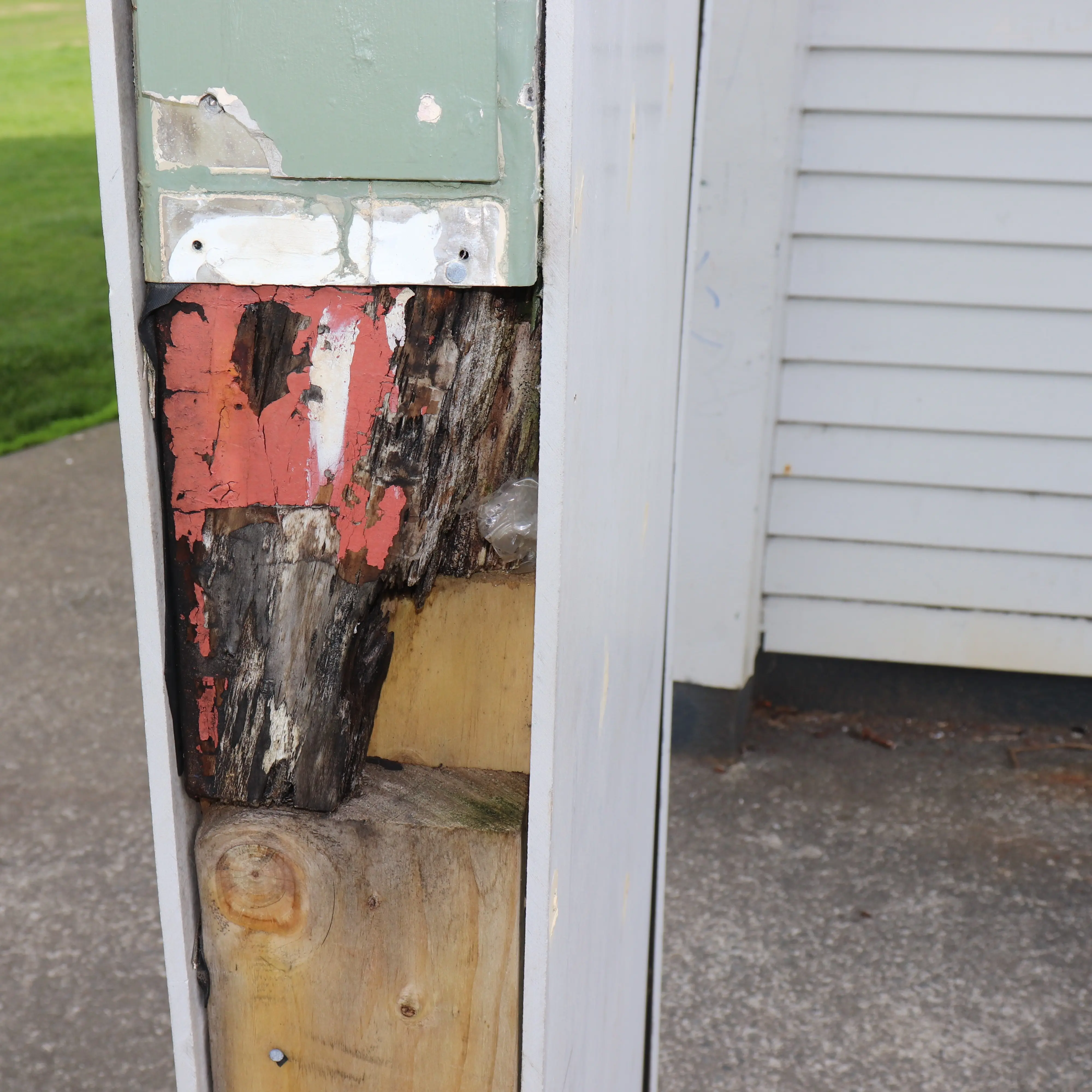 Examples of inadequate facility maintenance at the school