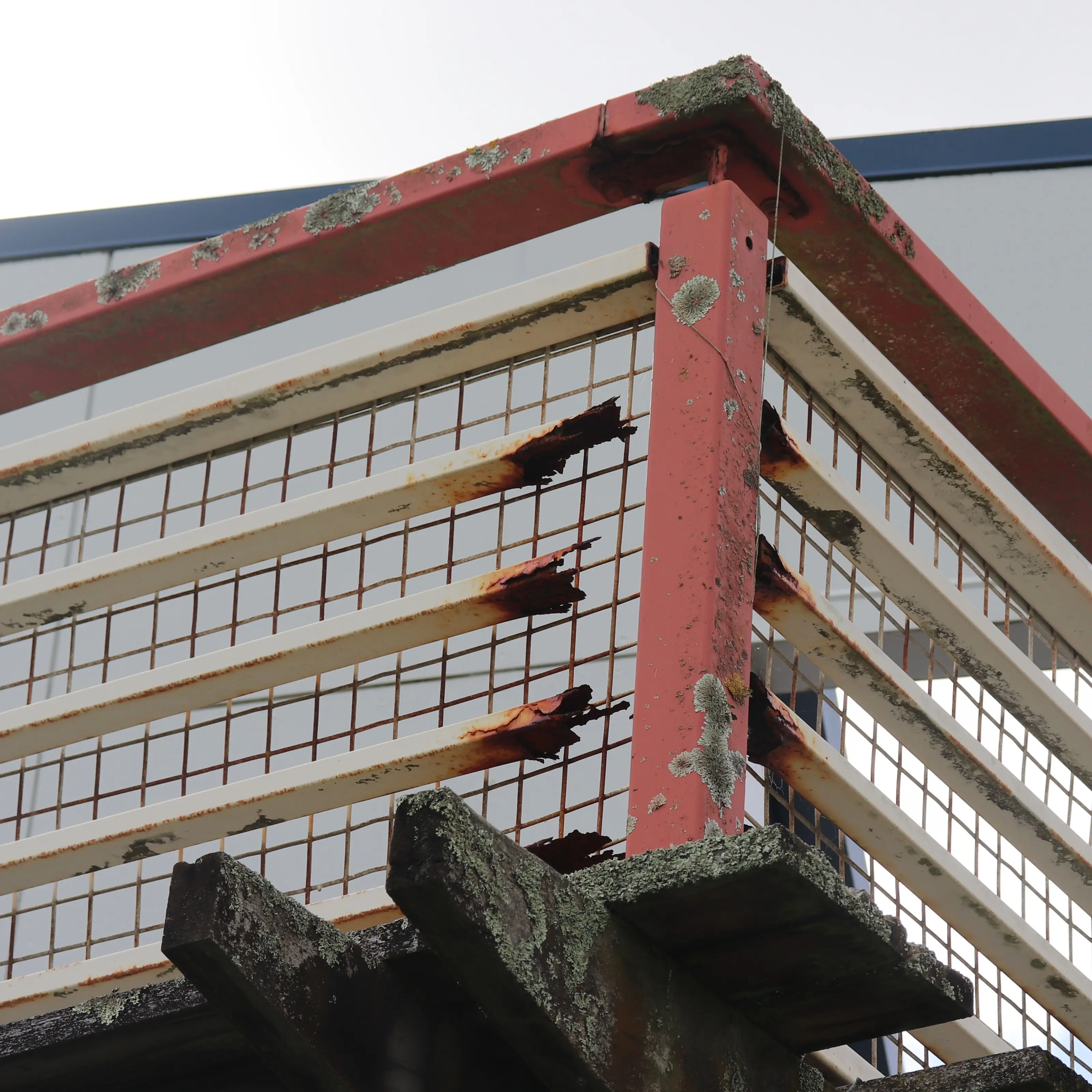 Damaged classroom facilities at Naenae College showing deteriorating conditions